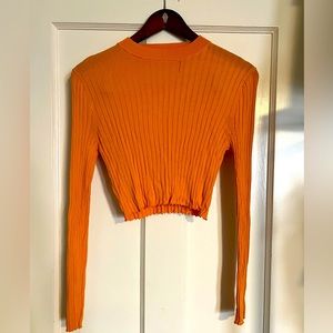 Zara • Orange Long Sleeve